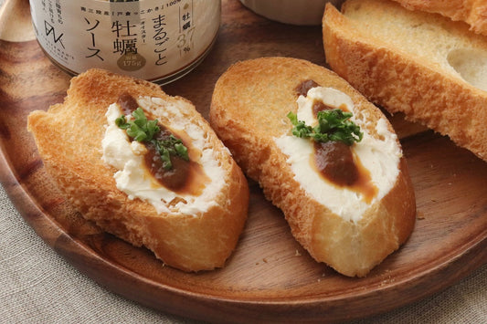 牡蠣ソースとクリームチーズのディップ