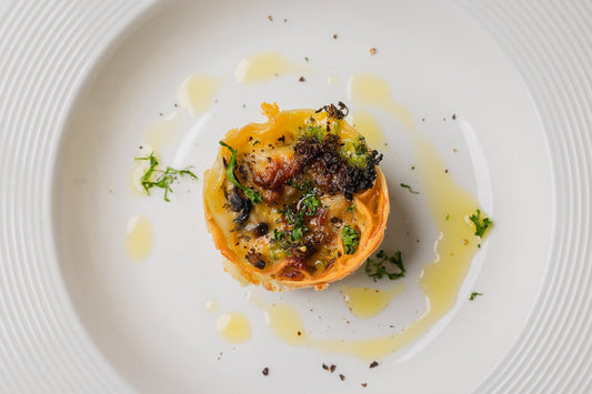 餃子の皮で簡単 牡蠣キッシュ