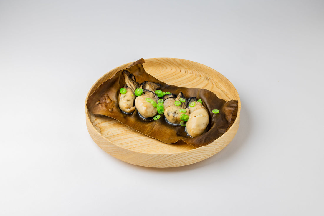 昆布香る 牡蠣さけ蒸しの松前焼き