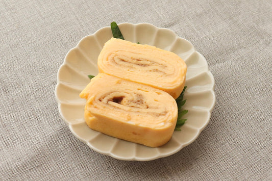 牡蠣ソース入りだし巻き卵